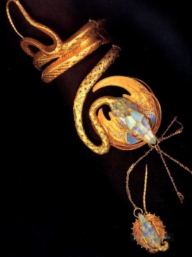  Alphonse Canvas - Bracelet 1899 Czech Art Nouveau Alphonse Mucha